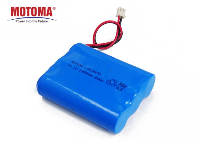 11.1V lítio Ion Cylindrical Battery, 18650 blocos da bateria recarregável para Toy Car 0