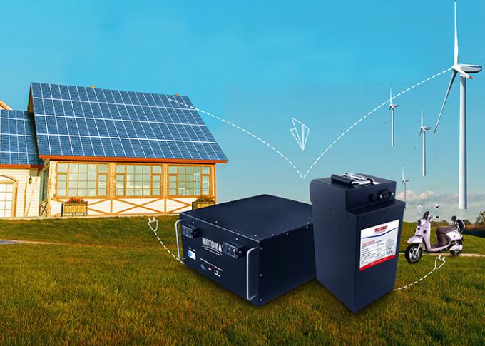bateria de 12.8V 50Ah 100Ah 200Ah LiFePO4 para a iluminação solar 1
