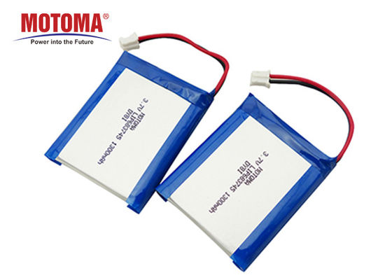 certificado da bateria ISO9001 ISO14001 do dispositivo médico de 3.7V 1300mAh