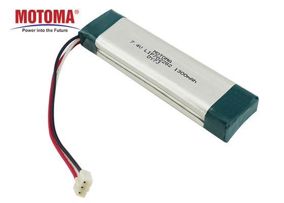 Bateria de lítio médica 3.7V de MOTOMA 1300mAh com proteção inteligente