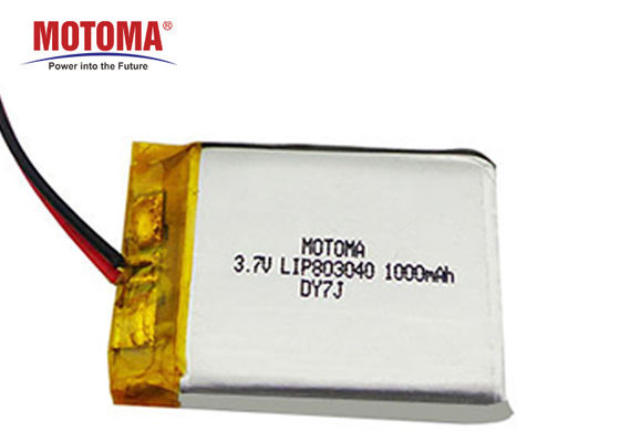 Lítio recarregável Ion Battery de MOTOMA, Li Ion Battery Pack 3,7 V 1000mah
