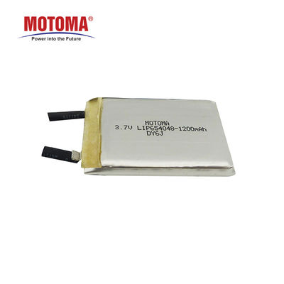 Bateria de lítio recarregável do volt 1200mah de NCM 3,7 com PWB e NTC PTC