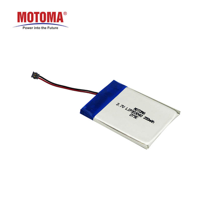 Lítio recarregável Ion Polymer Battery Pack 3.7V 350mAh de MOTOMA para relógios espertos