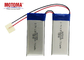 Bateria recarregável LIP382045 3.7V 700mAh do polímero do lítio para o dispositivo de IOT
