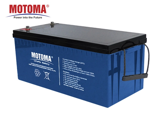 Bateria solar de ESS LiFePO4, bloco da bateria do fosfato do lítio de 12.8V 200Ah